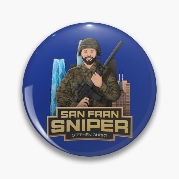 Item preview, San Fran Sniper - Stephen Curry - Golden State Basketball designed and sold by sportsign.