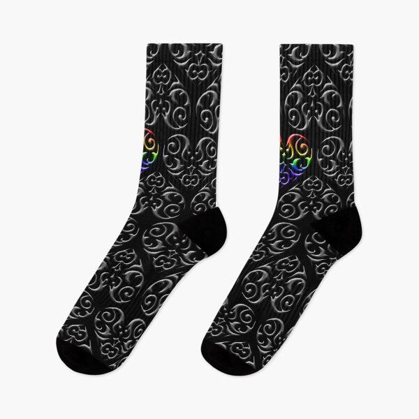 Item preview, Heart-Demask True Heart Rainbow Pride Colors designed and sold by TheirChoice.