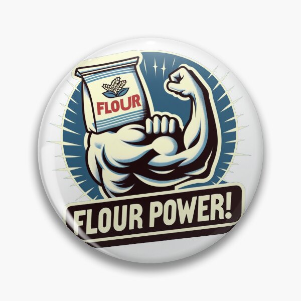 Item preview, Flour Power: The Mighty Baker designed and sold by LegendaryOddity.