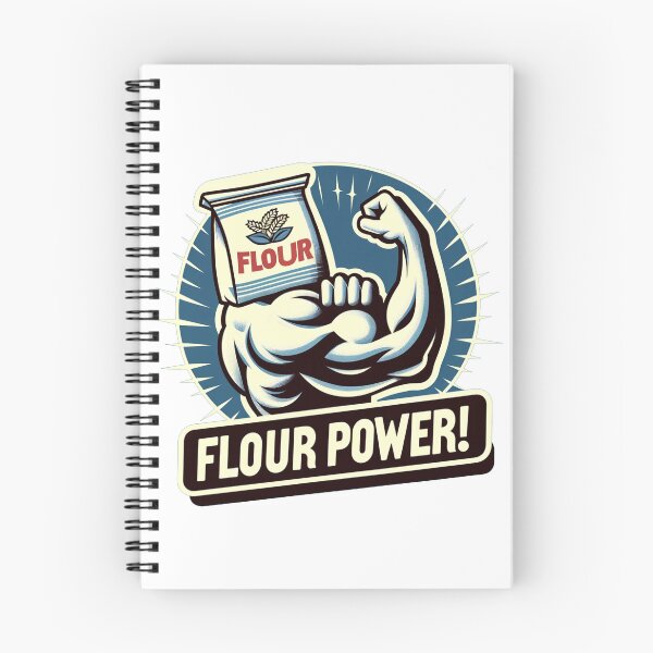 Item preview, Flour Power: The Mighty Baker designed and sold by LegendaryOddity.