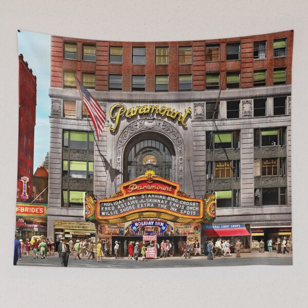 Item preview, City - Manhattan, NY - The Paramount building 1942 designed and sold by Mike Savad Photography.