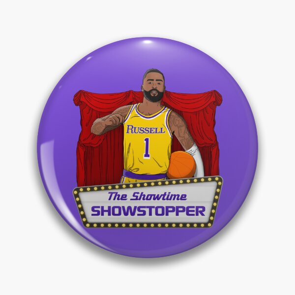 Item preview, The Showtime Showstopper - D'Angelo Russell - Los Angeles Basketball designed and sold by sportsign.