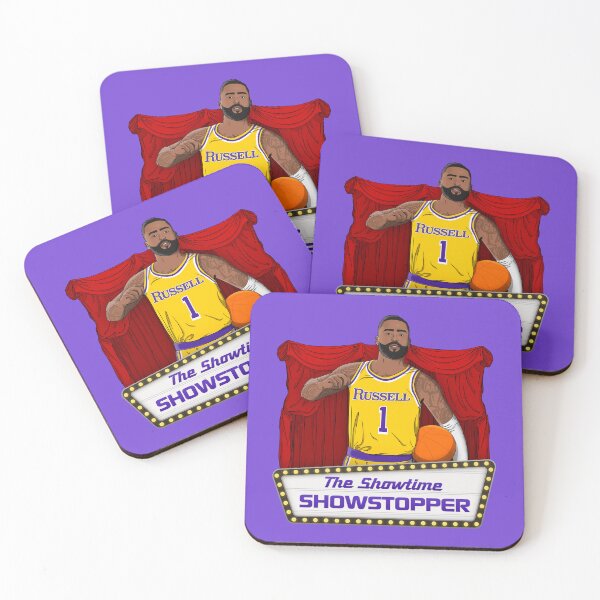 Item preview, The Showtime Showstopper - D'Angelo Russell - Los Angeles Basketball designed and sold by sportsign.
