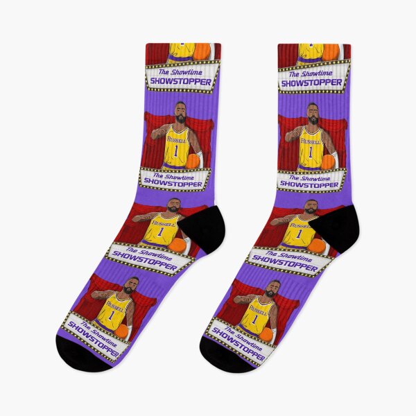 Item preview, The Showtime Showstopper - D'Angelo Russell - Los Angeles Basketball designed and sold by sportsign.