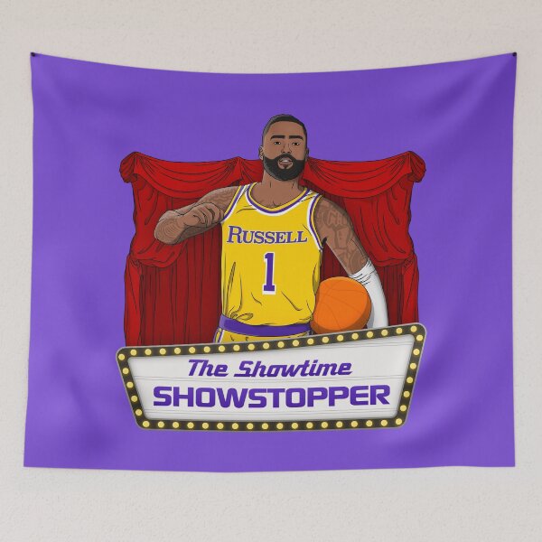 Item preview, The Showtime Showstopper - D'Angelo Russell - Los Angeles Basketball designed and sold by sportsign.