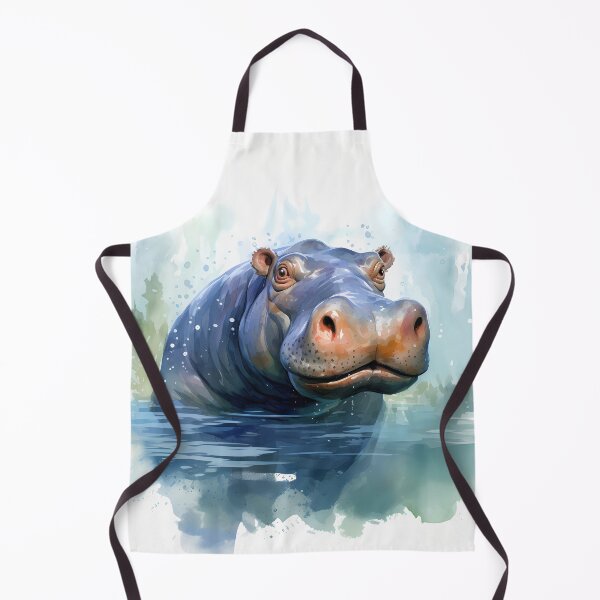 Item preview, Hippo Art #4 | Hippo Lovers designed and sold by ksgraphics222.