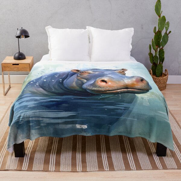 Item preview, Hippo Art #4 | Hippo Lovers designed and sold by ksgraphics222.