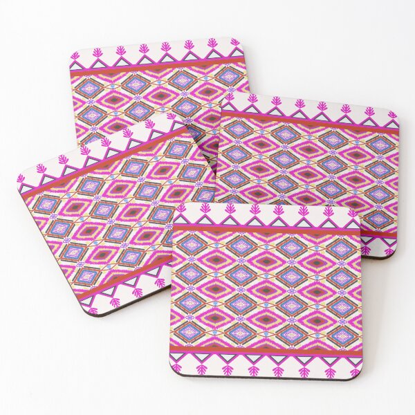 Artikelvorschau, Pink abstract geometric pattern entworfen und verkauft von Aesthetic shapes design.