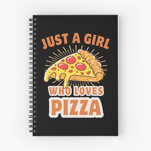 Item preview, Just a Girl Who Loves Pizza designed and sold by merchano.
