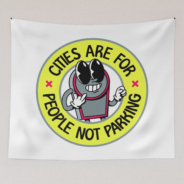 Item preview, Cities Are For People, NOT Cars - Public Transport Enthusiast designed and sold by Picket Club.