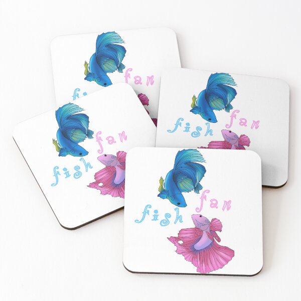 Item preview, Fish fan sticker designed and sold by Fluffy1810.