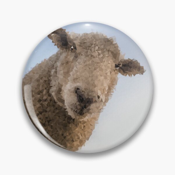 Item preview, Sheep Low Polygon Digital Art Low Poly Art designed and sold by SpiroJo.