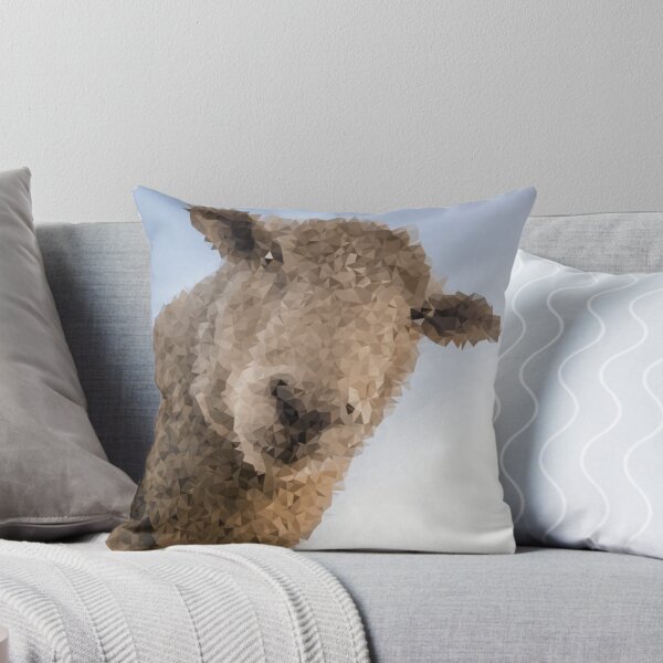 Item preview, Sheep Low Polygon Digital Art Low Poly Art designed and sold by SpiroJo.