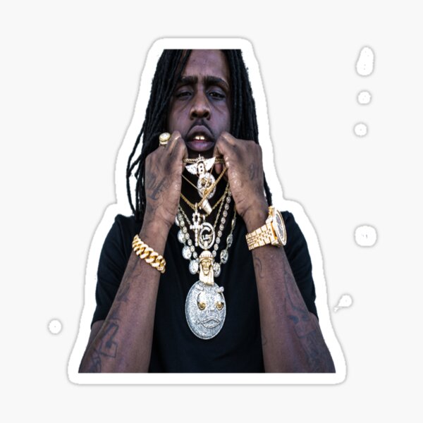 &ldquo;Chief Keef&rdquo; Sticker for Sale by mostlitmerch | Redbubble