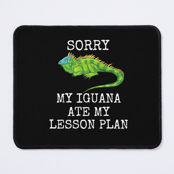 Item preview, Funny Homework My Iguana Ate My Lesson Plan Lessons Pets designed and sold by MagicSD Designs.