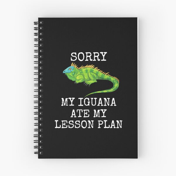 Item preview, Funny Homework My Iguana Ate My Lesson Plan Lessons Pets designed and sold by MagicSD Designs.