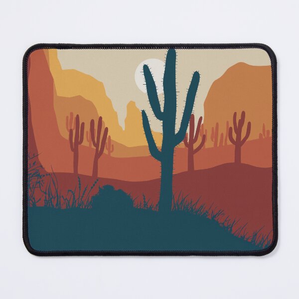 Item preview, desert landscape at sunset designed and sold by CheekyBanterCo.
