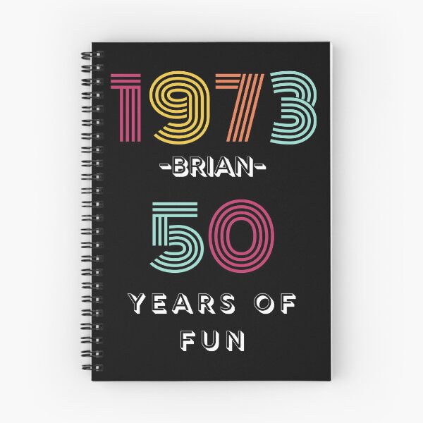 Item preview, BRIAN NAME: 1973 50 YEARS OF FUN DESIGN. designed and sold by AlexRelax.