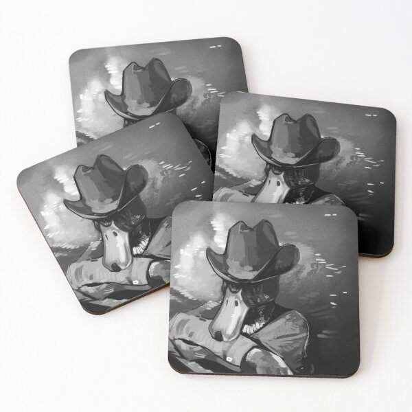 Item preview, Cowboy duck  designed and sold by maisymcclellan.