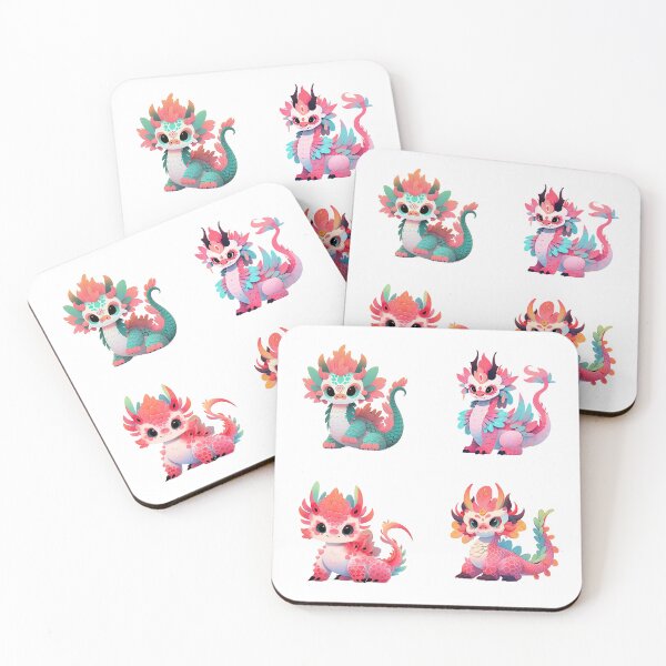 Item preview, Cute Colorful Chinese Dragons designed and sold by TheAnimalZ00.