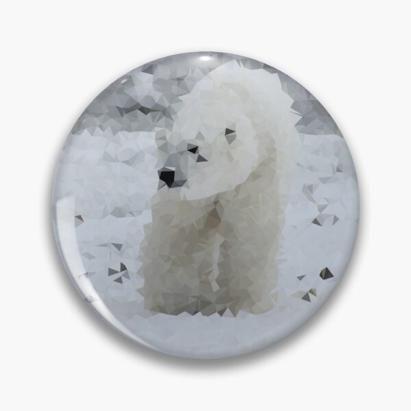 Item preview, Polar Bear Low Polygon Digital Art Low Poly Art designed and sold by SpiroJo.
