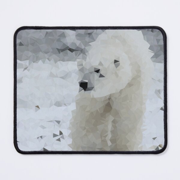 Item preview, Polar Bear Low Polygon Digital Art Low Poly Art designed and sold by SpiroJo.