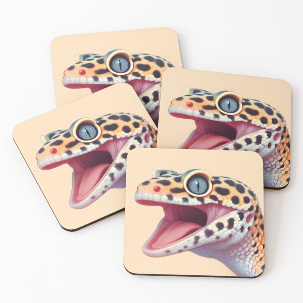 Item preview, Leopard Gecko Portrait. designed and sold by Anna Halasek.
