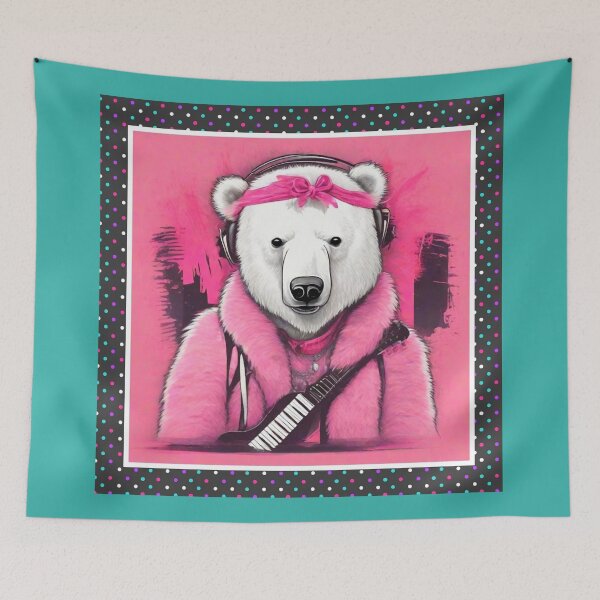 Item preview, ¡Rosa, punk y polar! designed and sold by Steph Anne Best.