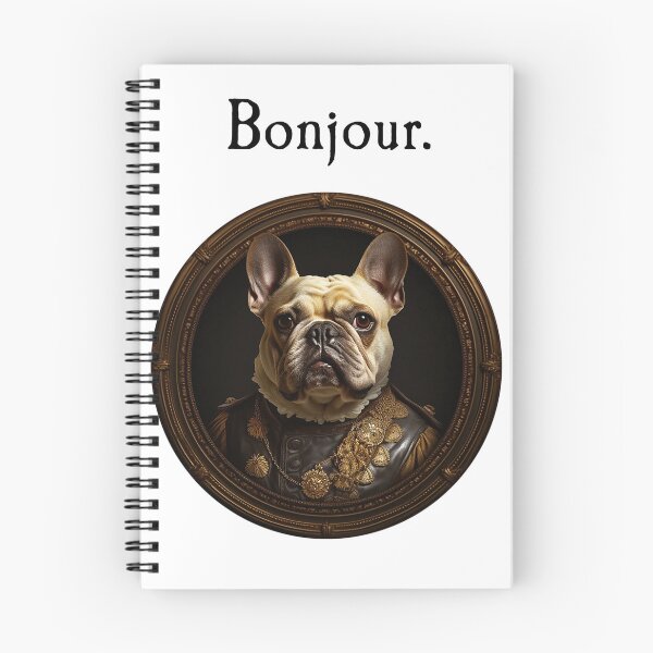 Item preview, French Bulldog - Bonjour designed and sold by The-Hoff-Shop.
