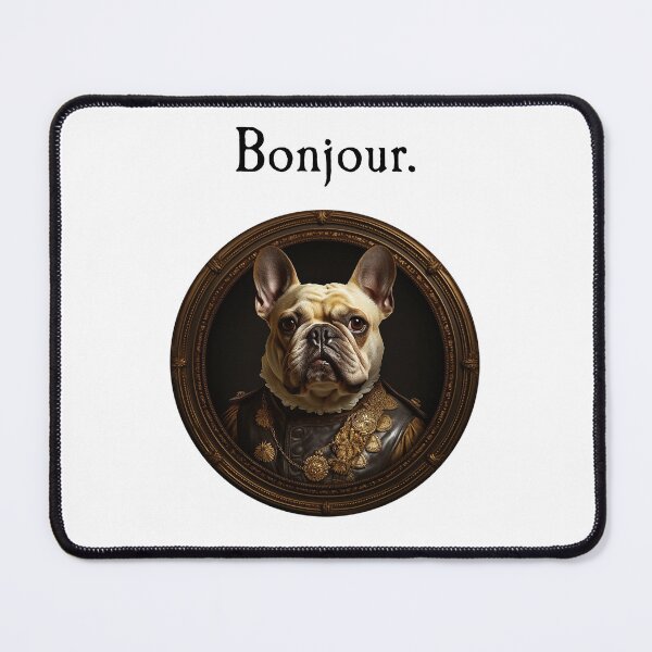 Item preview, French Bulldog - Bonjour designed and sold by The-Hoff-Shop.