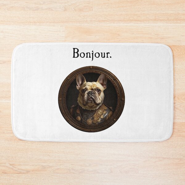 Item preview, French Bulldog - Bonjour designed and sold by The-Hoff-Shop.