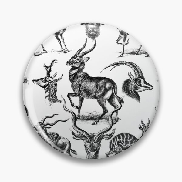 Item preview, Ernst Haeckel Antilopina Antelope designed and sold by aimeewilson.