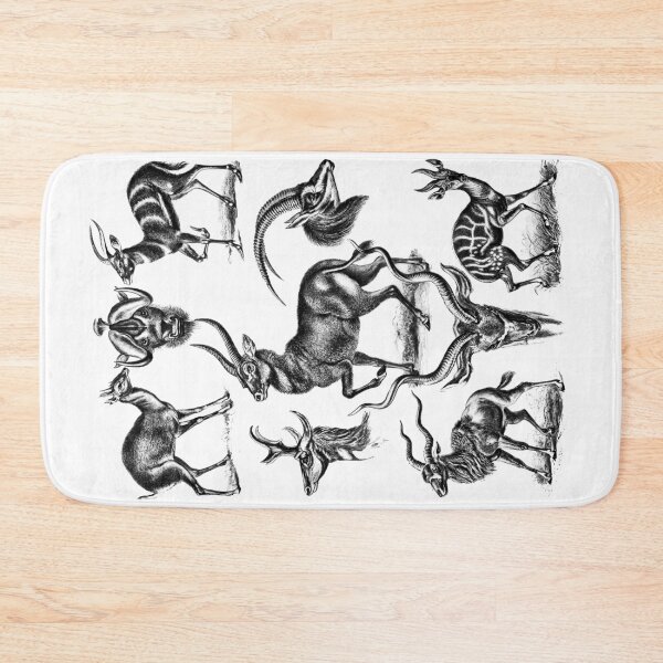 Item preview, Ernst Haeckel Antilopina Antelope designed and sold by aimeewilson.