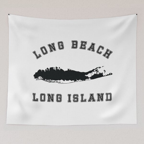 Item preview, Long Beach Long Island (Light Colors) designed and sold by Proud Town Tees.
