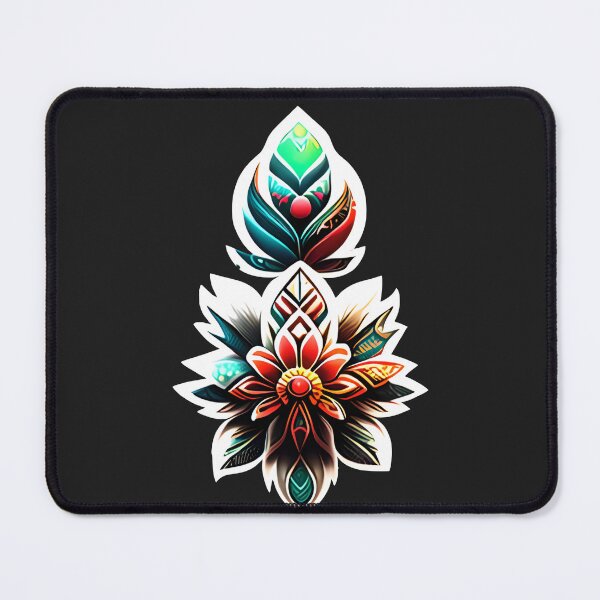 Item preview, Ornamental Tribal Flowers 2 designed and sold by Chubuter.