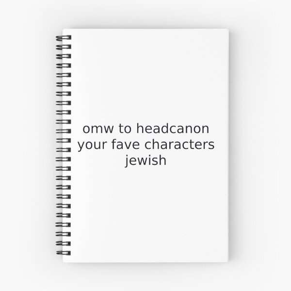 Item preview, *headcanons ur faves jewish* designed and sold by Quaranteen123.