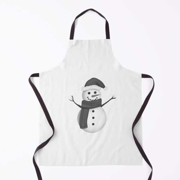 Item preview, Christmas Snowman Topper (Black and white) designed and sold by Leeh-designs.