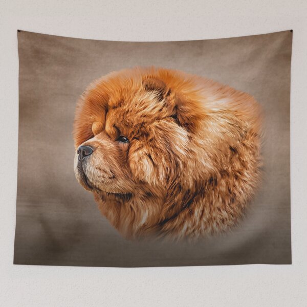 Item preview, Drawing dog chow chow designed and sold by bonidog.