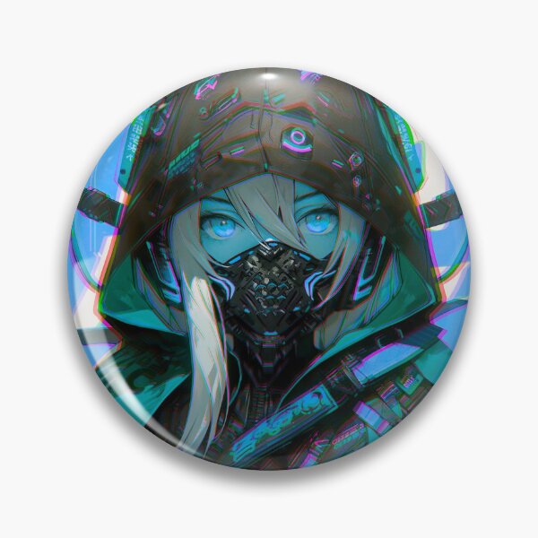 Item preview, Blue Cyborg Samurai designed and sold by taoistviking.