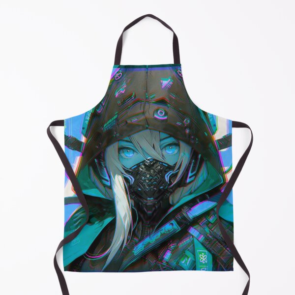 Item preview, Blue Cyborg Samurai designed and sold by taoistviking.