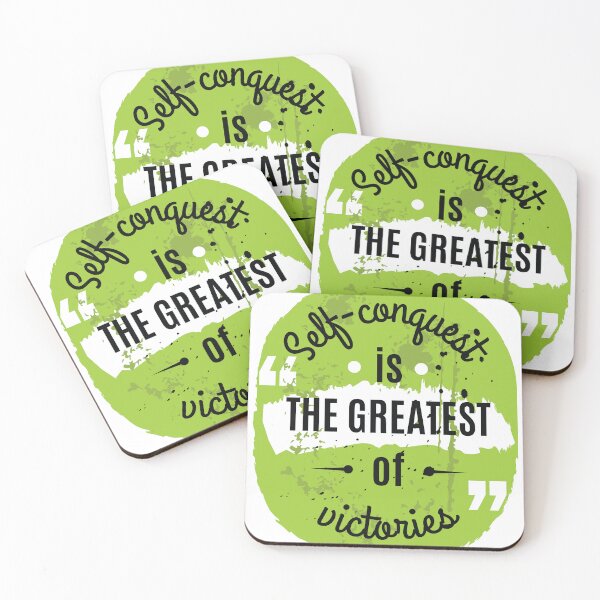 Item preview, Self Conquest is The Greatest of Victories designed and sold by BajanTees.