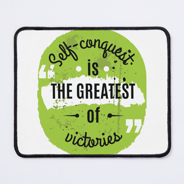 Item preview, Self Conquest is The Greatest of Victories designed and sold by BajanTees.