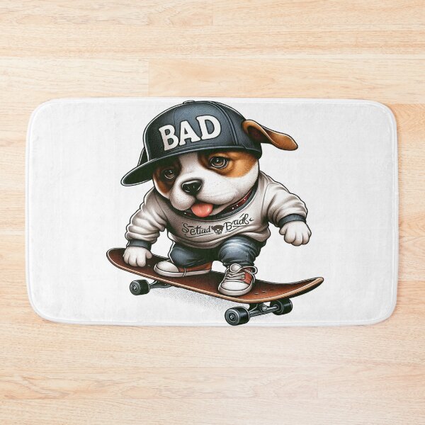 Item preview, Skater Dog: Adorable Skill on Wheels designed and sold by CreateCrafts.