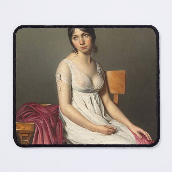 Item preview, Young Woman in White designed and sold by Ashley Moen.
