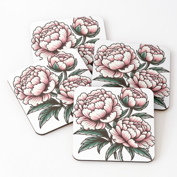 Item preview, Peonies  designed and sold by fairycoffins.