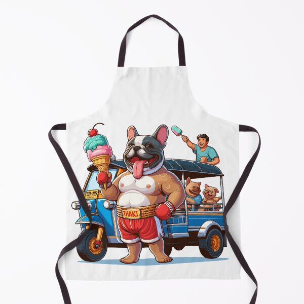 Item preview, Papa bull dog loves to travel Thailand designed and sold by olopaw.