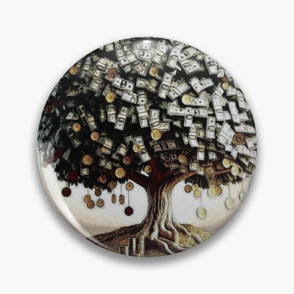 Item preview, Money tree art designed and sold by RKart2023.