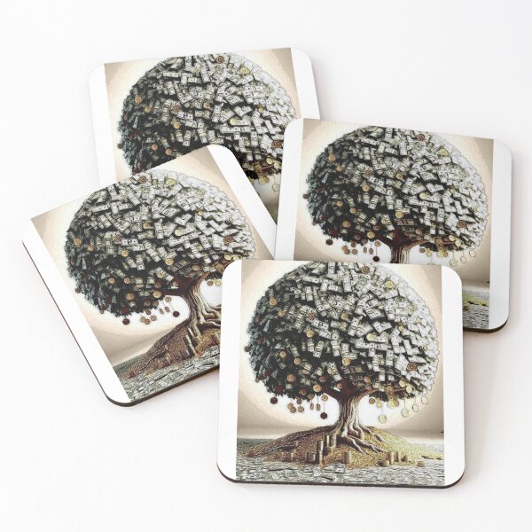 Item preview, Money tree art designed and sold by RKart2023.