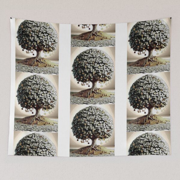 Item preview, Money tree art designed and sold by RKart2023.