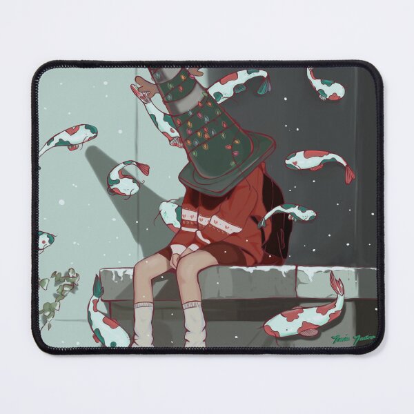 Item preview, Conegirl and fishies (Holiday ver.) designed and sold by mariamm01.